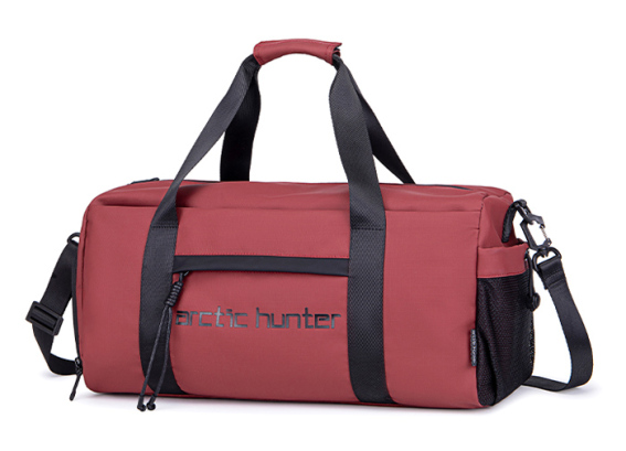 ARCTIC HUNTER τσάντα ταξιδίου LX00537 με θήκη παπουτσιών 25L κόκκινη