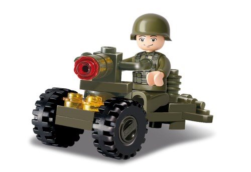 SLUBAN Τουβλάκια Army Soldier M38-B0118 24τμχ