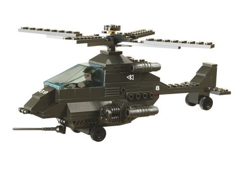 SLUBAN Τουβλάκια Army Attack Helicopter M38-B6200 158τμχ