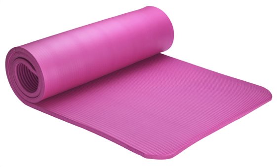 Στρώμα γυμναστικής Yoga Mat MATT-0007 1800x600x6mm ροζ