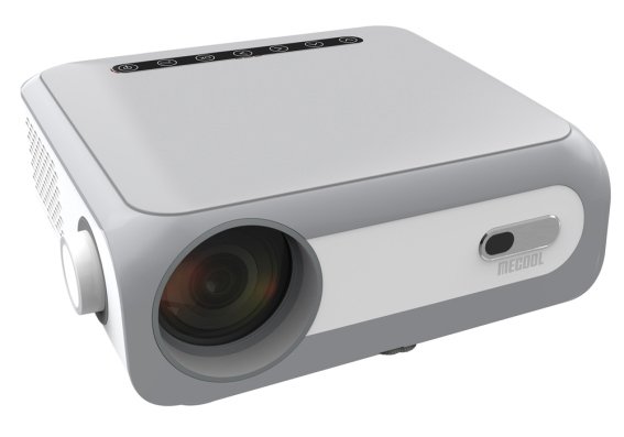MECOOL smart βιντεοπροβολέας KP1 με TV Stick 1080p 700 ANSI λευκός