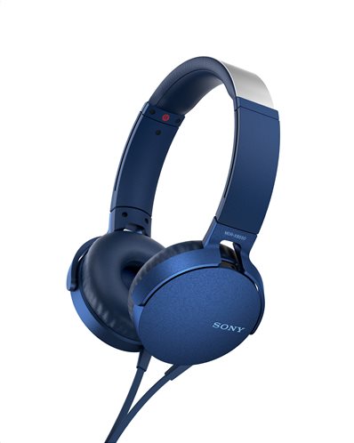 Sony Ακουστικά Κεφαλής MDR-XB550AP Μπλε