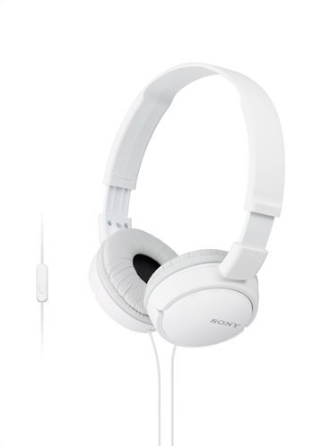 Sony Ακουστικά Κεφαλής MDR-ZX110AP Λευκό