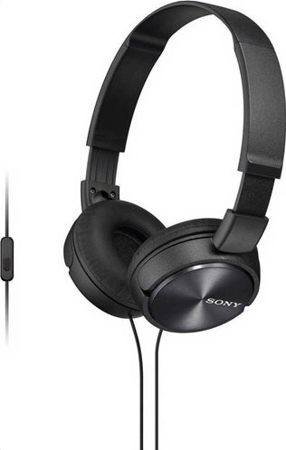 Sony MDR-ZX310AP Overhead Ακουστικά Black