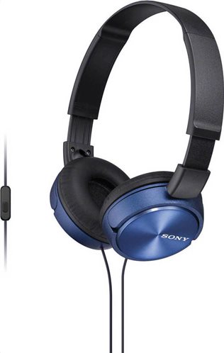 Sony MDR-ZX310AP Overhead Ακουστικά Blue