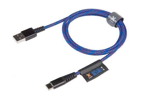 XTORM SOLID BLUE USB-C BLUE 1m