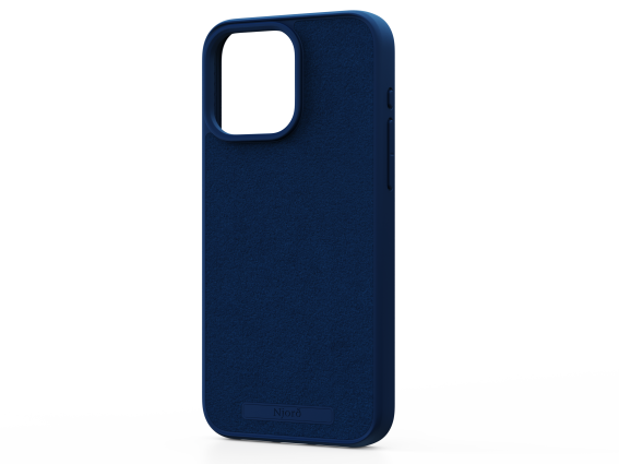 MOB NJORD IPHONE 15 ULTRA CASE SUEDE MAGSAFE BLUE