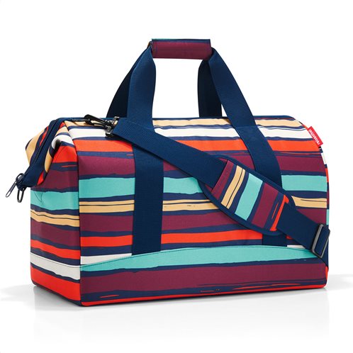 Reisenthel τσάντα ταξιδίου σειρά allrounder L Artist Stripes