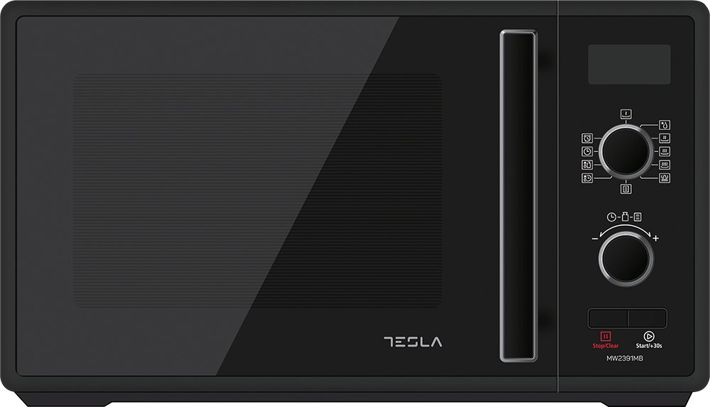 Tesla Φούρνος Μικροκυμάτων με Grill 23lt Μαύρος MW2391MB