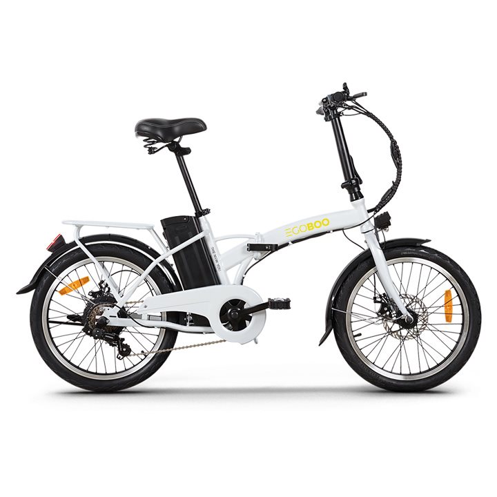 EGOBOO E-Bike E-Fold – Άσπρο