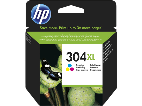 HP Μελάνι 304XL Tri-color Original Ink Cartridge