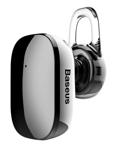 Baseus Bluetooth Ακουστικό Headset Encok Mini A02 NGA02-0A Μαύρο Mirror