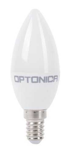 OPTONICA LED λάμπα candle C37 1428 8W 6000K 710lm E14