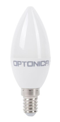 OPTONICA LED λάμπα candle C37 1429 8W 4500K 710lm E14
