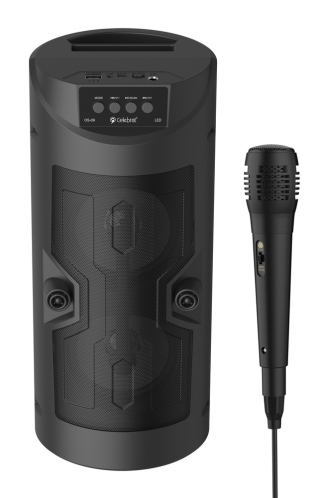 CELEBRAT φορητό ηχείο OS-09 με μικρόφωνο 10W 1200mAh Bluetooth μαύρο