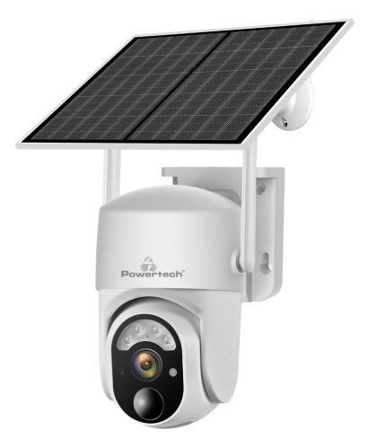 POWERTECH smart ηλιακή κάμερα PT-1176 4MP 4G SD PTZ IP65
