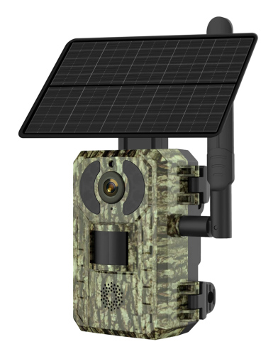 POWERTECH smart ηλιακή κάμερα κυνηγού PT-1178 4MP 4G PIR SD IP66