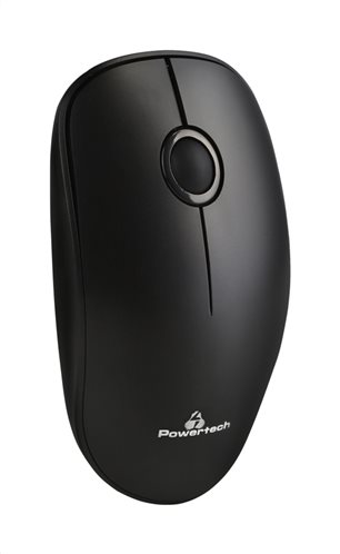 Powertech Ασύρματο Ποντίκι Οπτικό 1200DPI Μαύρο