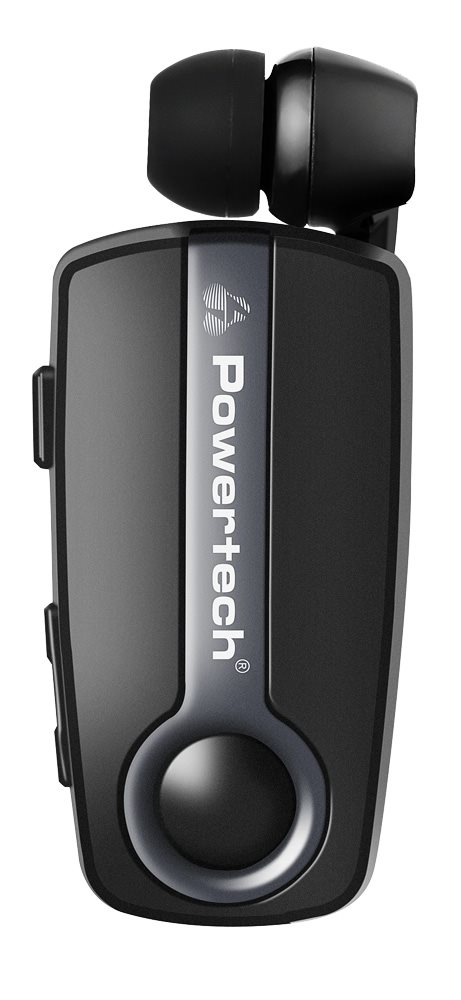 POWERTECH Bluetooth earphone Klipp 2 PT-998 multipoint BT V5.1 γκρι