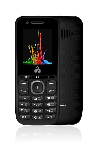POWERTECH Κινητό Τηλέφωνο Milly Small PTM-14 Dual SIM Multimedia μαύρο