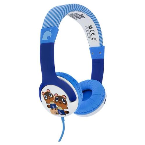 Ενσύρματα Ακουστικά Κεφαλής OTL Animal Crossing Tommy & Timmy για Παιδιά Μπλε