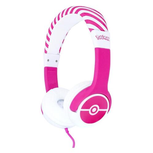 Ενσύρματα Ακουστικά Κεφαλής OTL Pokemon Pokeball για Παιδιά Ροζ