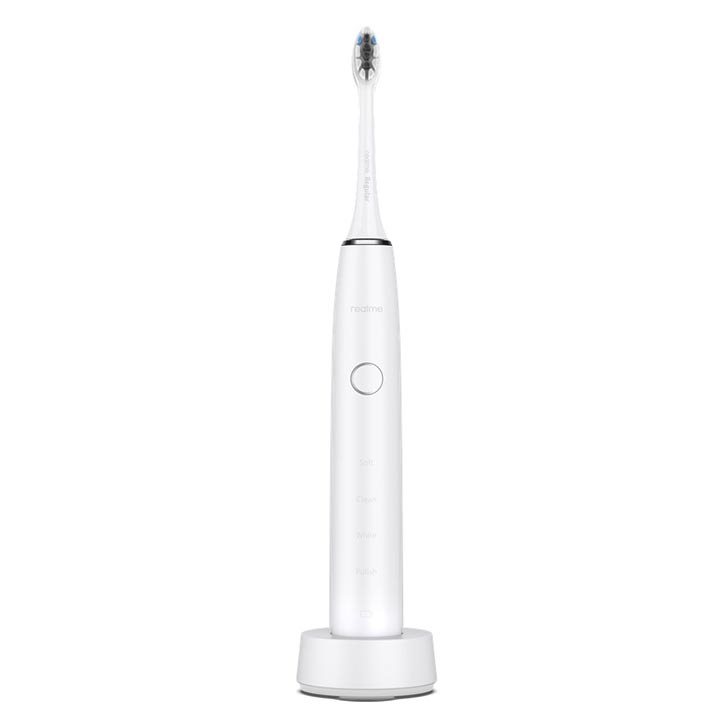Realme Ηλεκτρική Οδοντόβουρτσα Επαναφορτιζόμενη με Παλμική Κίνηση Λευκή M1 Sonic