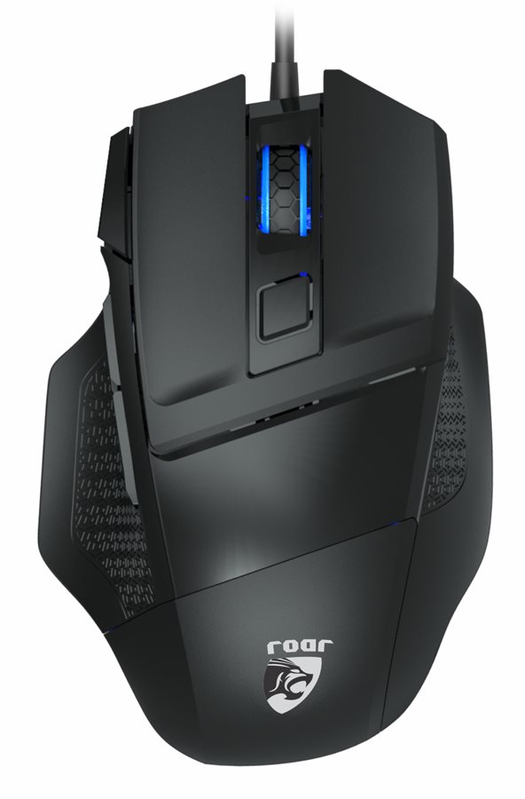 ROAR ενσύρματο gaming ποντίκι RR-0011 oπτικό 4800DPI 7 πλήκτρα μαύρο