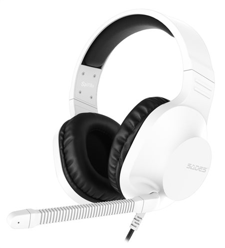 Sades Gaming Headset Spirits SA-721 Multiplatform 3.5mm Λευκό