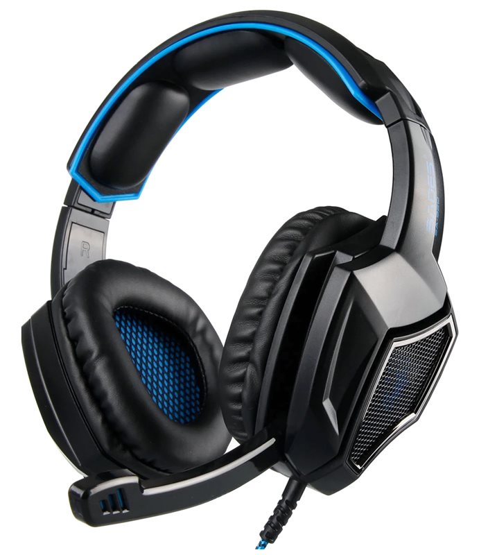 Sades Gaming Headset SA-920 Plus 3.5mm 40mm Μπλε