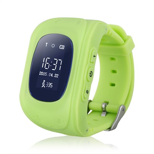 GPS Παιδικό ρολόι χειρός GW300 SOS-Βηματομετρητής πράσινο