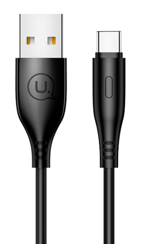 USAMS καλώδιο USB-C σε USB US-SJ267 2A 1m μαύρο