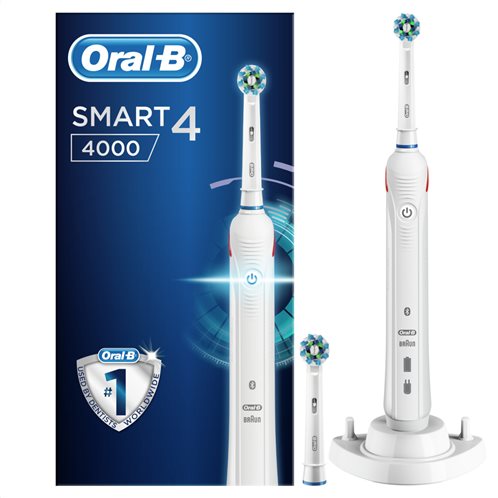 Oral-B Ηλεκτρική Οδοντόβουρτσα Smart 4 4000 CrossAction