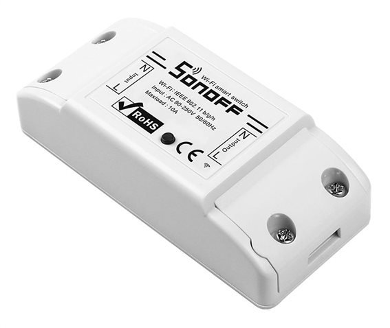 SONOFF Smart Διακόπτης BASICR2 Wifi 10A λευκός
