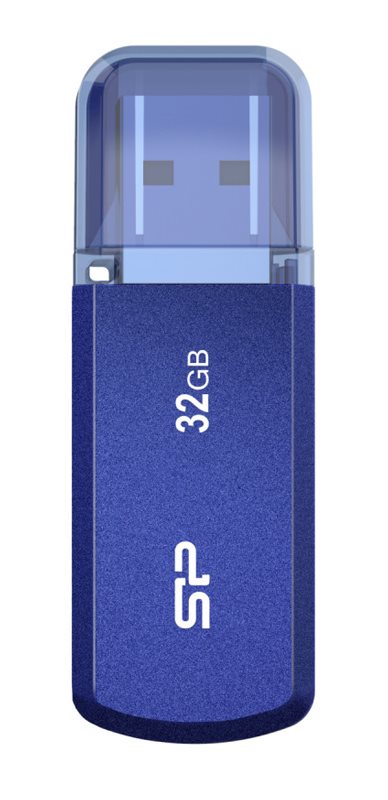 SILICON POWER USB Flash Drive Helios 202 32GB USB 3.2 μπλε