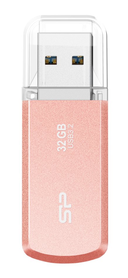 SILICON POWER USB Flash Drive Helios 202 32GB USB 3.2 ροζ χρυσό