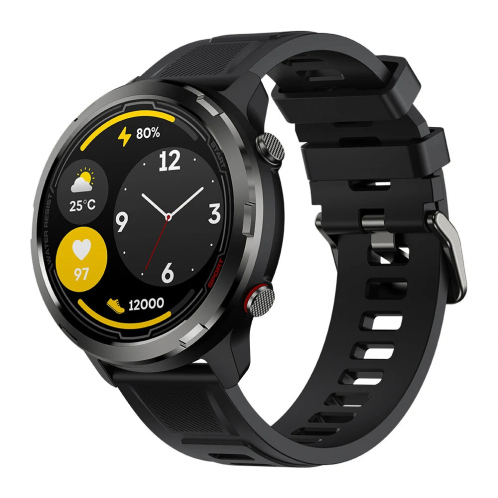 ZEBLAZE smartwatch Stratos 2 Lite heart rate 1.32" GPS 5 ATM μαύρο