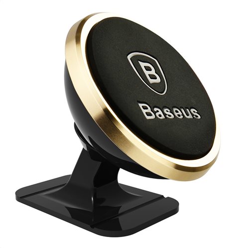 BASEUS Αυτοκόλλητη μαγνητική βάση αυτοκινήτου SUGENT-NT0V 360° χρυσό