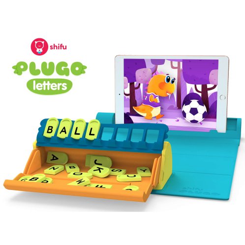 PlayShifu Εκπαιδευτικό Παιχνίδι Επαυξημένη Πραγματικότητα Γνώσεων με Τουβλάκια Plugo Letters για 4+ Ετών