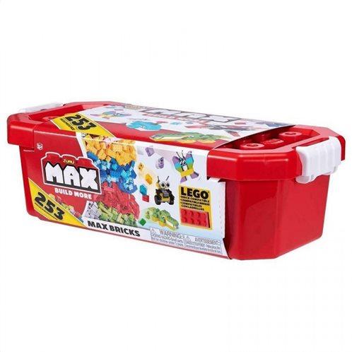 Max Build Κουτί Αποθήκευσης Με 253 Τουβλάκια