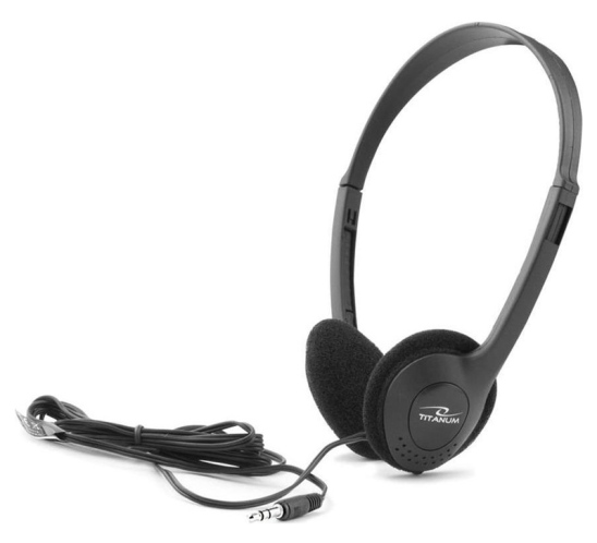 ESPERANZA headphones Titanium Salsa TH113 3.5mm σύνδεση 1.5m μαύρα