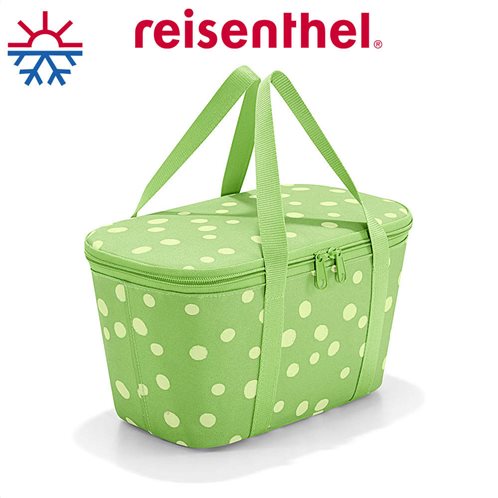 Reisenthel Θερμομονωτική τσάντα πράσινη πουά XS Coolerbag 4lt