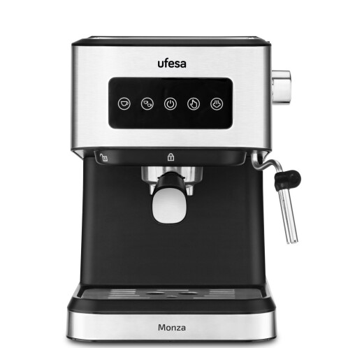 Ufesa Monza Μηχανή Espresso 1050W Πίεσης 20bar Ασημί