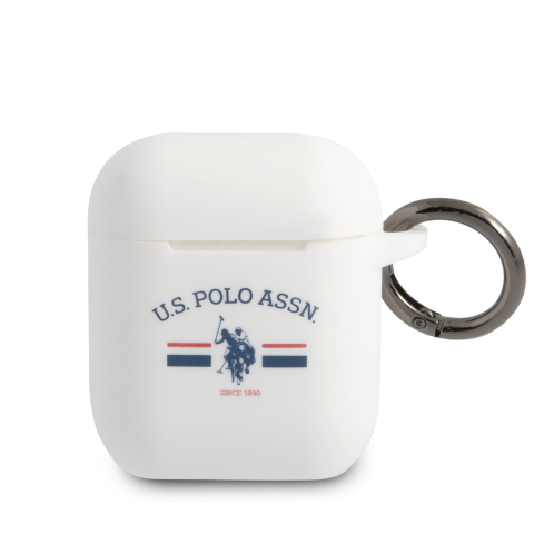 U.S. Polo Assn. “FL. Logo Collection” Θήκη προστασίας από σιλικόνη για Apple Airpods 1/2
