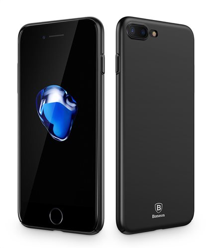 BASEUS θήκη Thin Case για iPhone 7/8 Plus WIAPIPH7P-AZB01 μαύρη