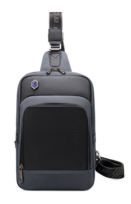 ARCTIC HUNTER τσάντα Crossbody XB00116 θήκη για tablet αδιάβροχη γκρι