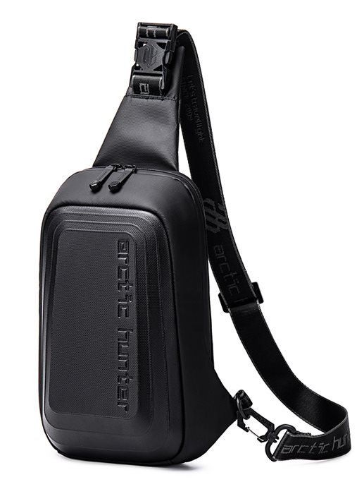 ARCTIC HUNTER τσάντα Crossbody XB00126 αδιάβροχη μαύρη