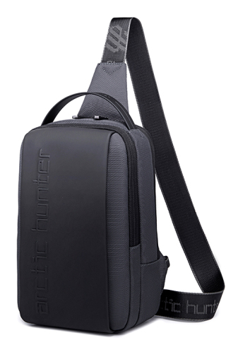 ARCTIC HUNTER τσάντα Crossbody XB00541 με θήκη tablet 4L γκρι