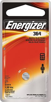 Energizer Μπαταρία Ρολογιών SR60 1.55V Silver Oxide 364/363 1τμχ