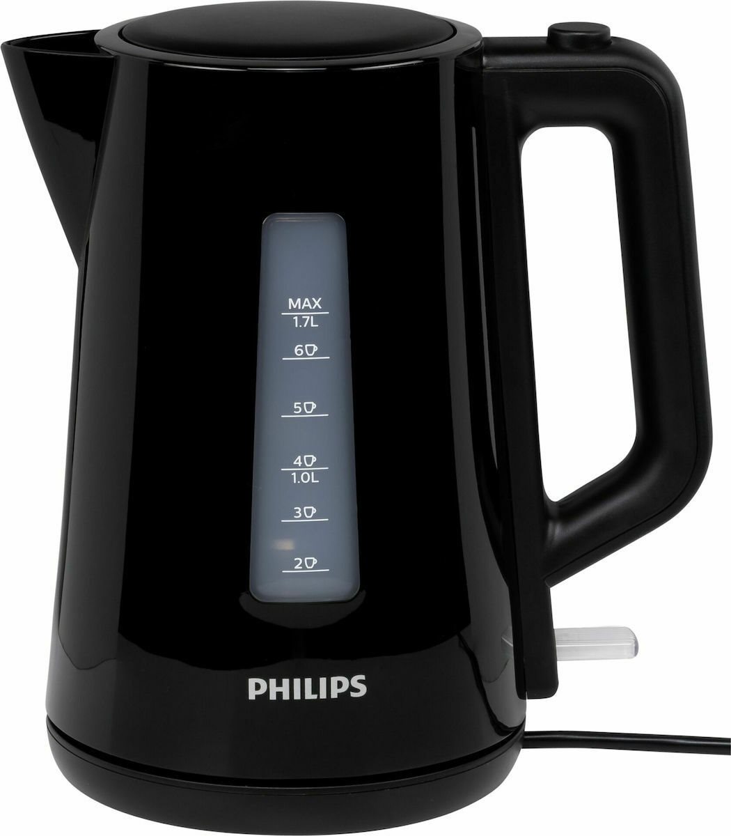 Philips Βραστήρας 1.7lt 2200W Οrbit HD9318/20 Μαύρος